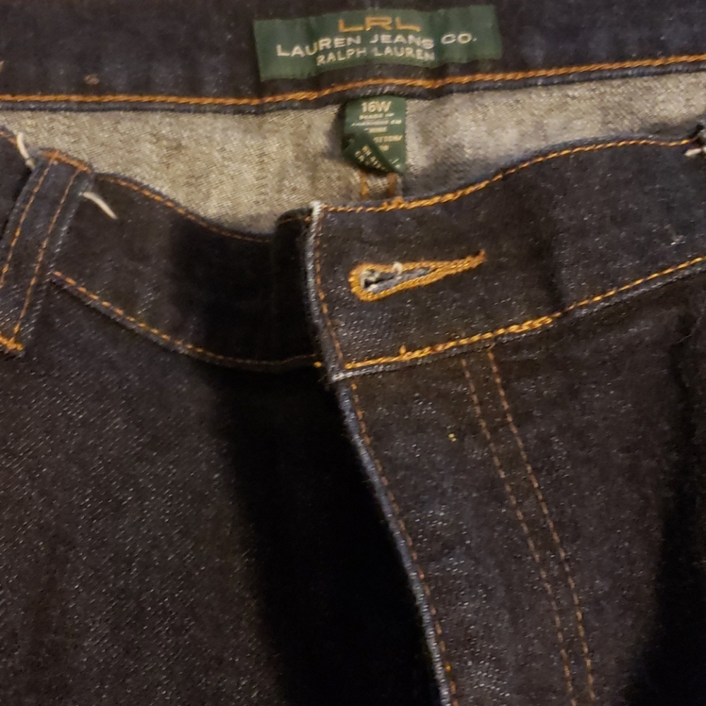 Ralph Lauren jeans,  black, really good condition.